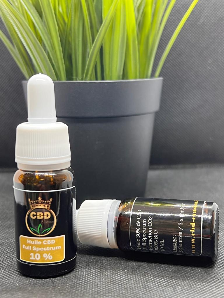 HUILE 10% FULL SPECTRUM - CBD EVASION
